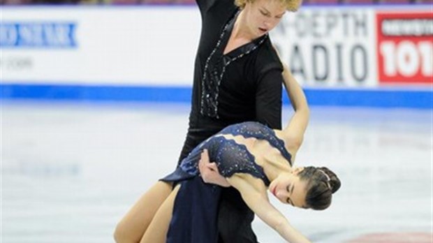 Alexis St-Louis et Catherine Daigle-Roy : 2e meilleur couple en Novice danse au Québec