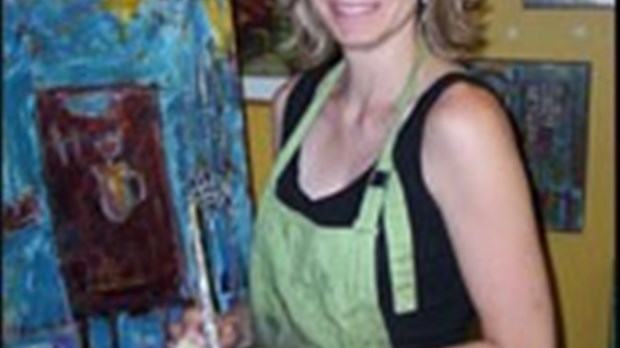 Deborah Davis expose à la Galeire Courant d'Art de Richmond