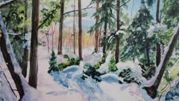 La Galerie Double V de Valcourt expose Les Aquarellistes du lundi
