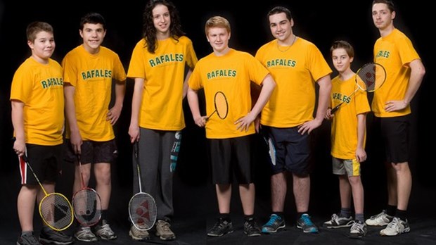 Bonne progression pour les Rafales en badminton