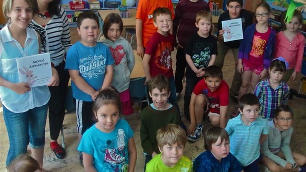 Richmond. Des élèves de secondaire 1 publient un livre