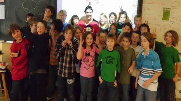 Des prix Croc-Métro à l'école Plein Coeur de Richmond