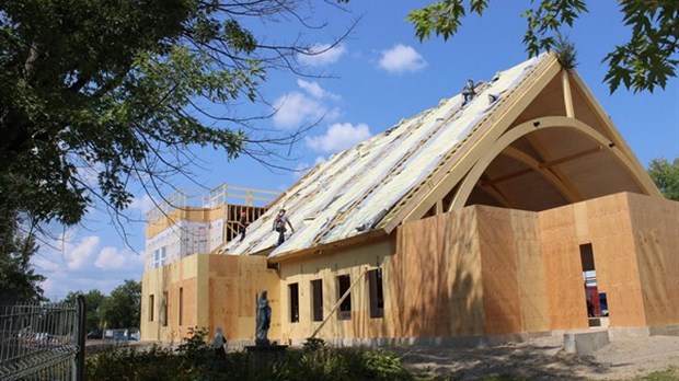 Église de Windsor : les travaux se déroulent rondement