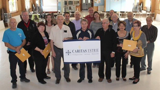 Caritas Estrie soutien 13 projets dans la MRC du Val-Saint-François