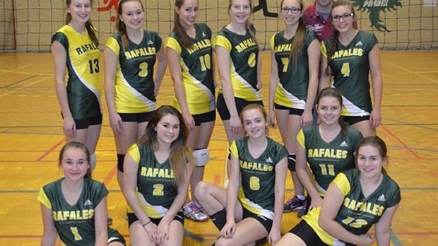 Volleyball : Des gains pour les cadettes D3 du Tournesol