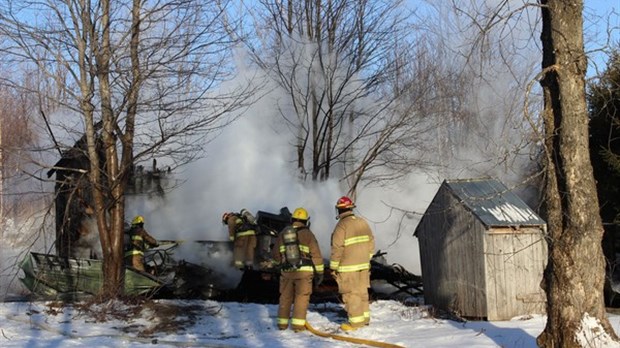 Une période des fêtes active pour les pompiers