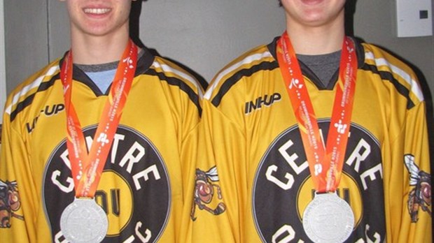 Médailles d’argent pour Jordan Chabot et Isaak Châteauneuf de Richmond