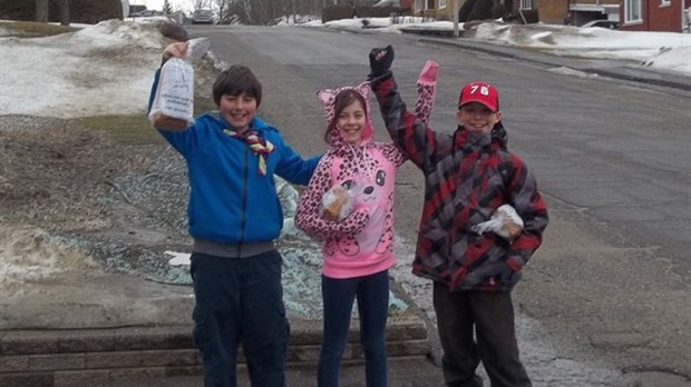 Du pain partagé et des scouts de Windsor