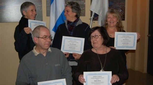 Attestation de compétence pour six généalogistes de Richmond