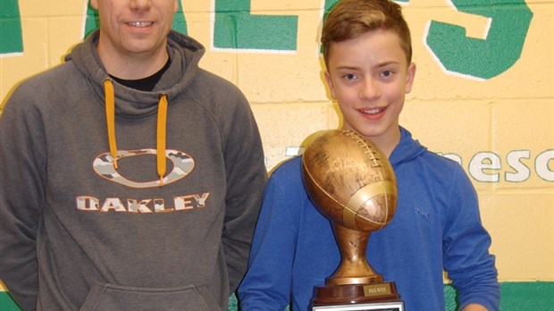 Thomas Hamel, joueur par excellence de l’année pee-wee AAA