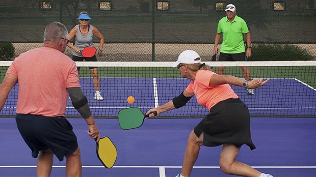 Début du pickleball à Richmond