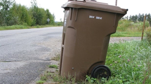 Le bac brun arrive dans la MRC du Val-Saint-François