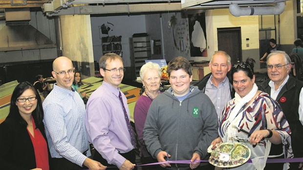 L’école secondaire régionale inaugure le nouvel atelier d’art scolaire communautaire 