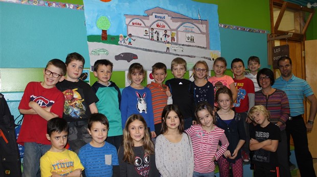 Des élèves de Saint-Philippe inspirés par des murales