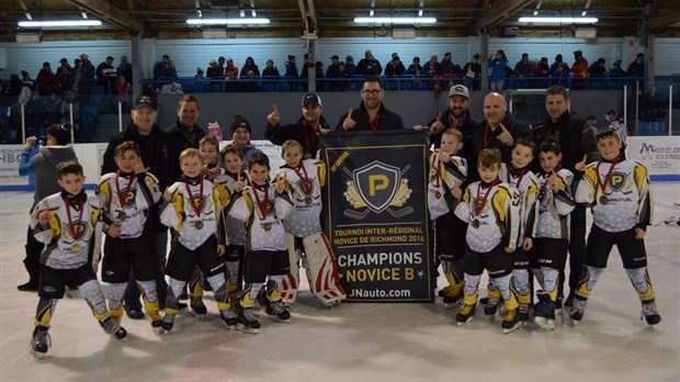 L’équipe du Promutuel se signale au tournoi novice