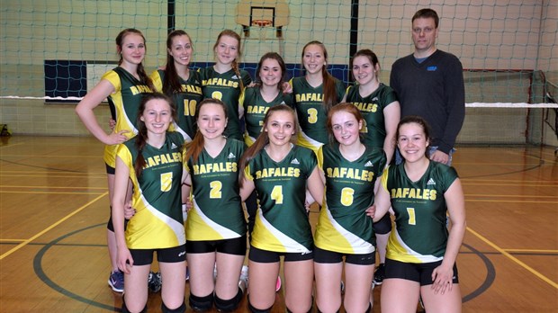 Tournesol. Championnes en volleyball juvénile féminin D3