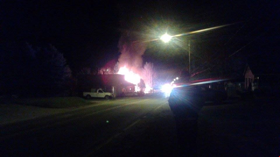 Violent incendie à SaintFrançoisXavierdeBrompton