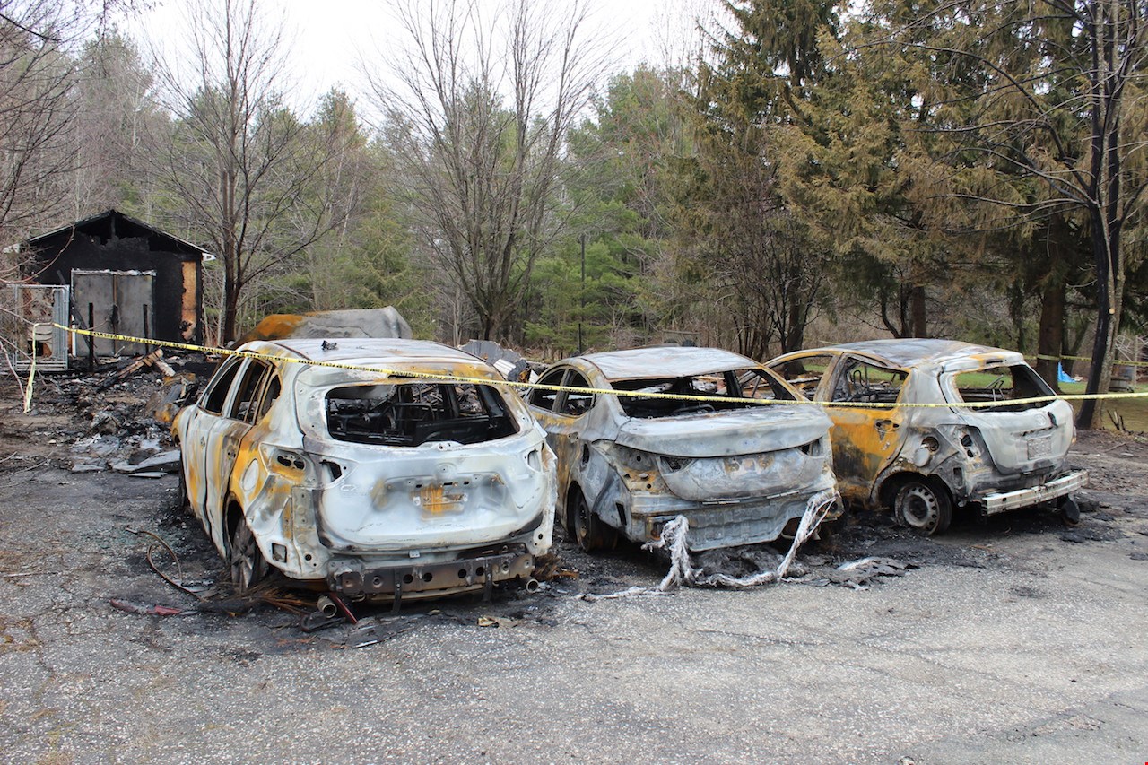 Violent incendie à SaintFrançoisXavierdeBrompton