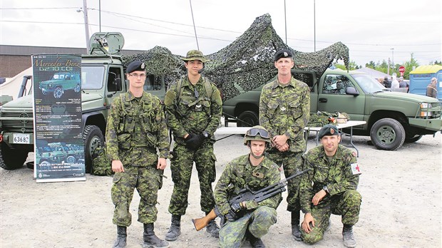 Un espace réservé aux militaires à Windsor