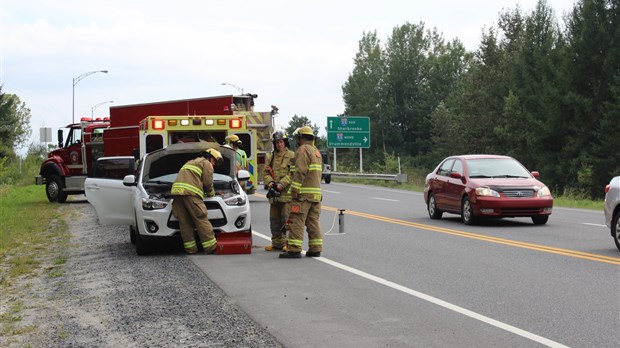 Perte de trajectoire sur la route  249