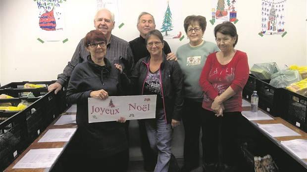 Belle réussite pour le Comité des paniers de Noël