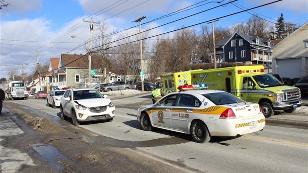  Accident mineur sur Principale à Windsor