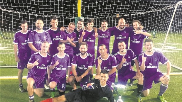 L’or pour la formation senior masculine de Windsor