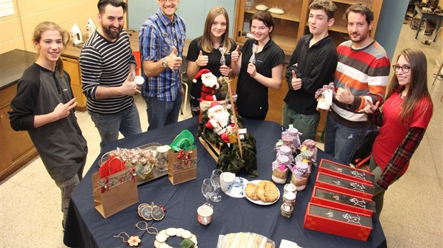 Un marché de Noël hors de l'ordinaire pour les élèves de L'Escale