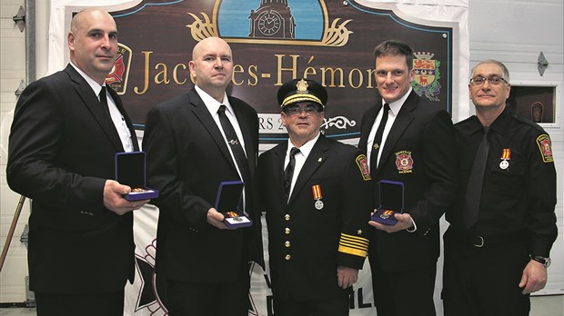 Remerciements pour les pompiers de Danville