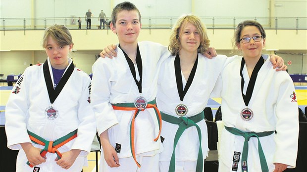 Médailles pour le club de Judo Asbestos-Danville