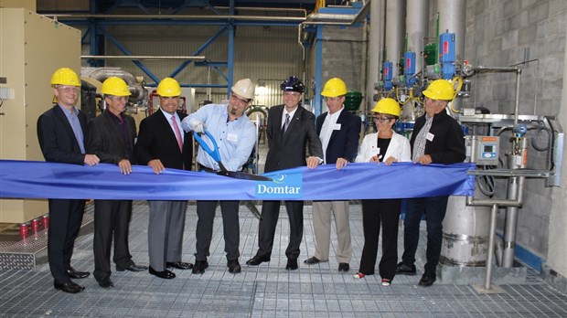 Une deuxième turbine-alternateur pour l’usine de Domtar