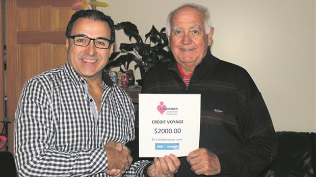 Gagnant du premier crédit-voyage de la Fondation