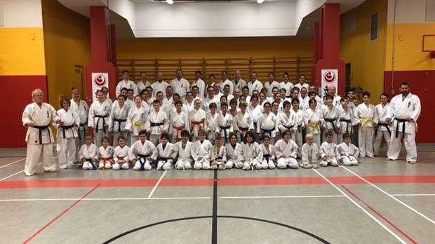 Shihan André Gilbert de passage.