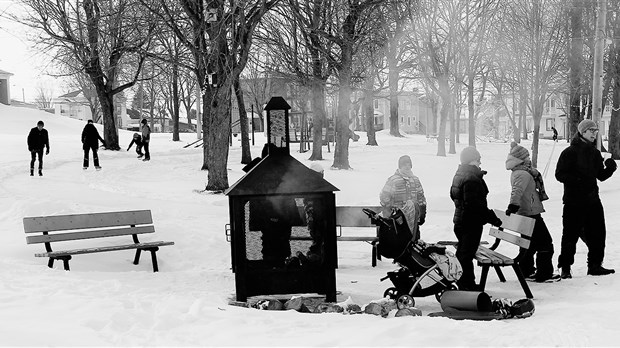 Joie du plein air au parc Dollard d'Asbestos