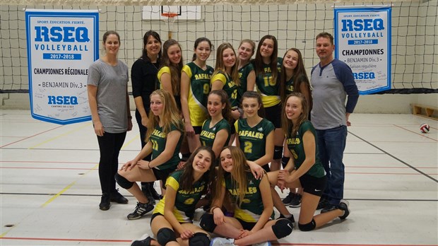Saison exceptionnelle pour les jeunes volleyeuses du Tournesol