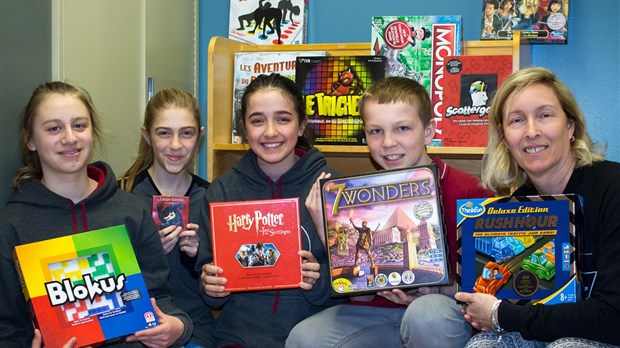 « Viens t’amuser », un projet lecture à l’École secondaire de L’Escale