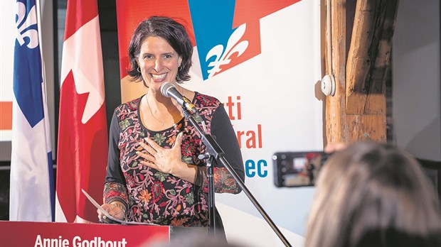 Annie Godbout, candidate libérale dans la circonscription de Richmond