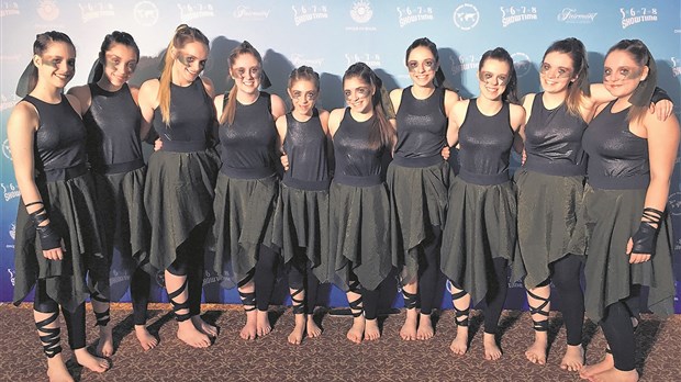 Belle performance pour la troupe de L’Atelier danse d'Asbestos