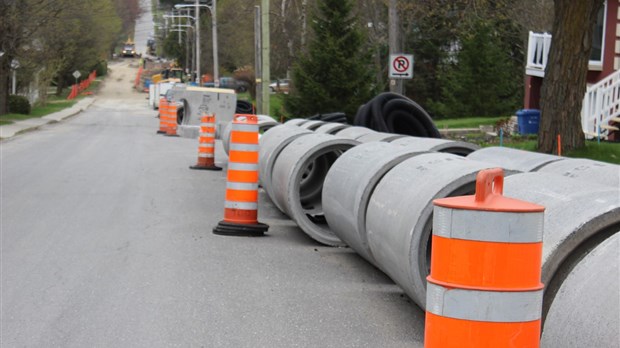 Saint-François : travaux pour l’égout pluvial