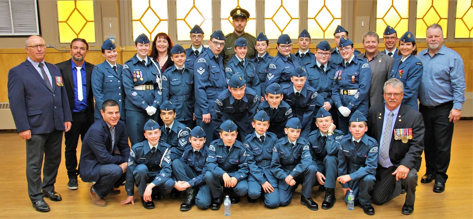 61e Cérémonial de fin d’année des Cadets de l’Air AsbestosDanville