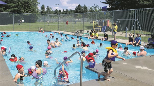 Piscine et jets d’eau à Windsor