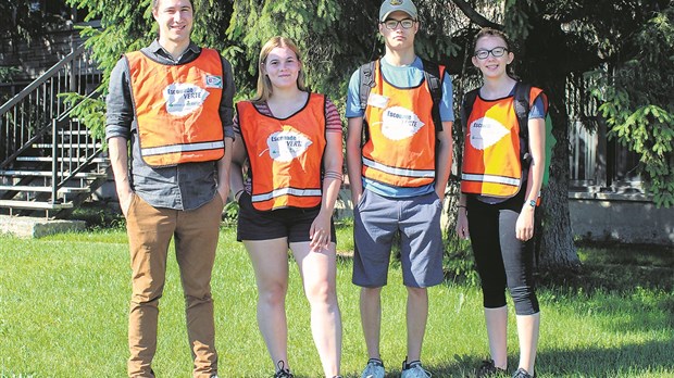 Retour de l’Escouade verte dans le Val-Saint-François