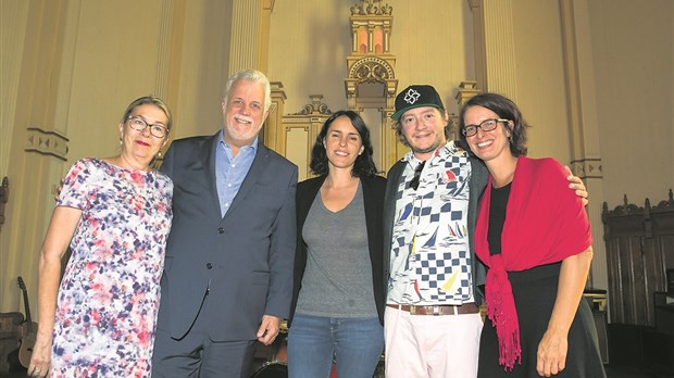 Visite du Premier Ministre à St-Adrien