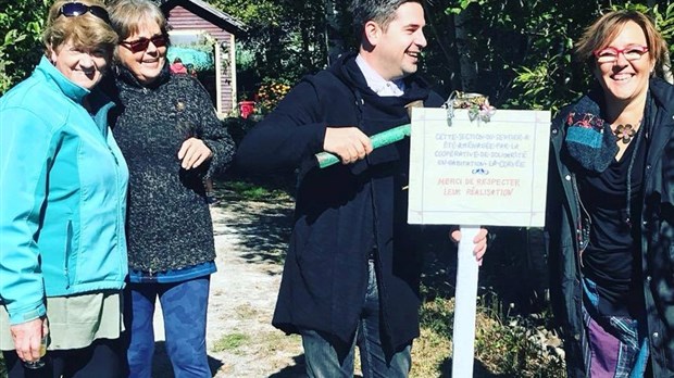 Inauguration d’une nouvelle section du sentier de marche de St-Camille