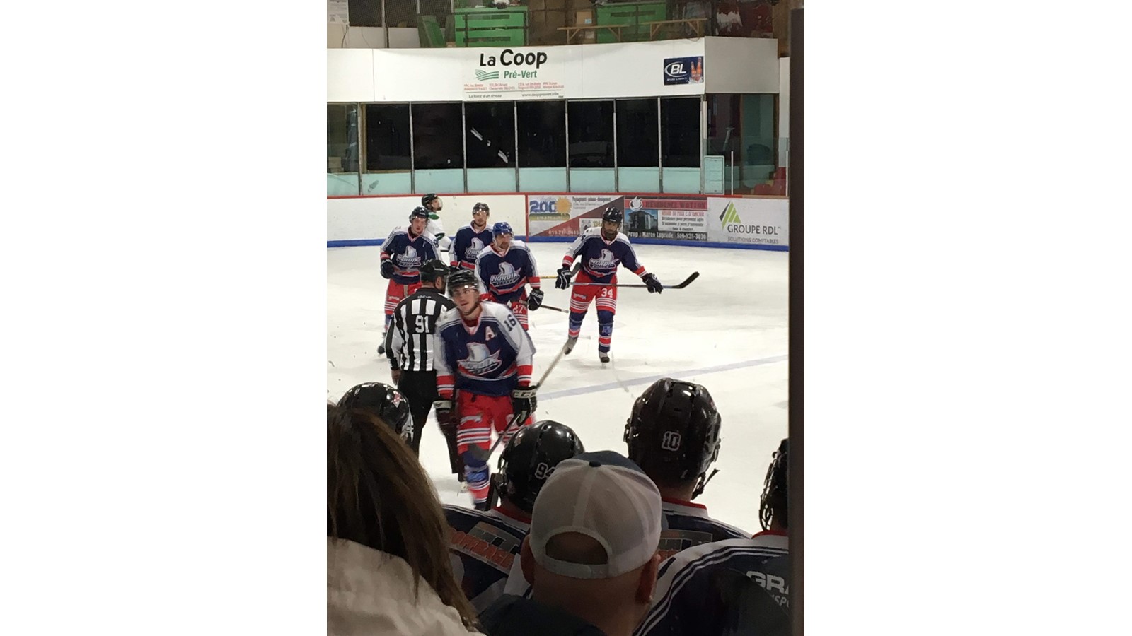 Le Nordik Blades trébuche face à Warwick