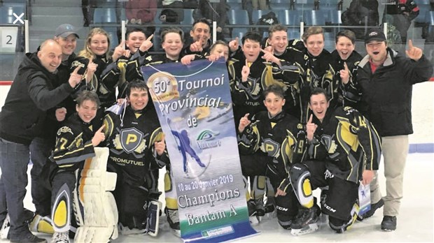 Le Promutuel Bantam A remporte la finale face à Waterloo-Valcourt