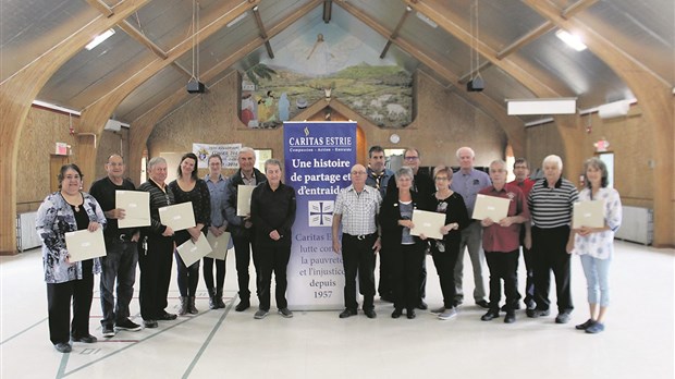 Caritas Estrie : le District 23 remet 13 projets pour un total 16 450 $ 