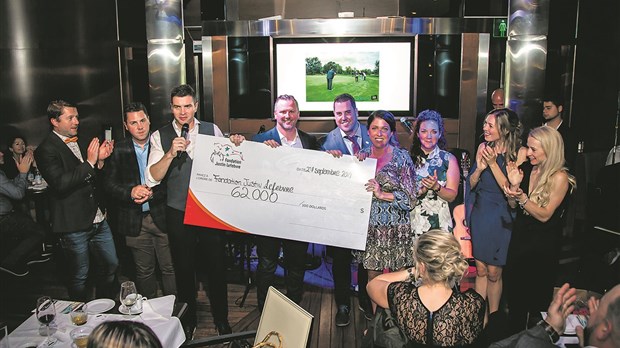 62 000$ pour La Fondation Justin Lefebvre !