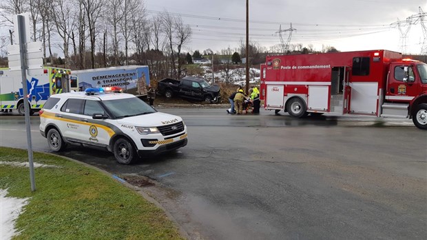 Une collision fait deux blessés à Danville