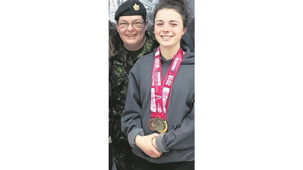 Des cadets aux compétitions à Val-Cartier